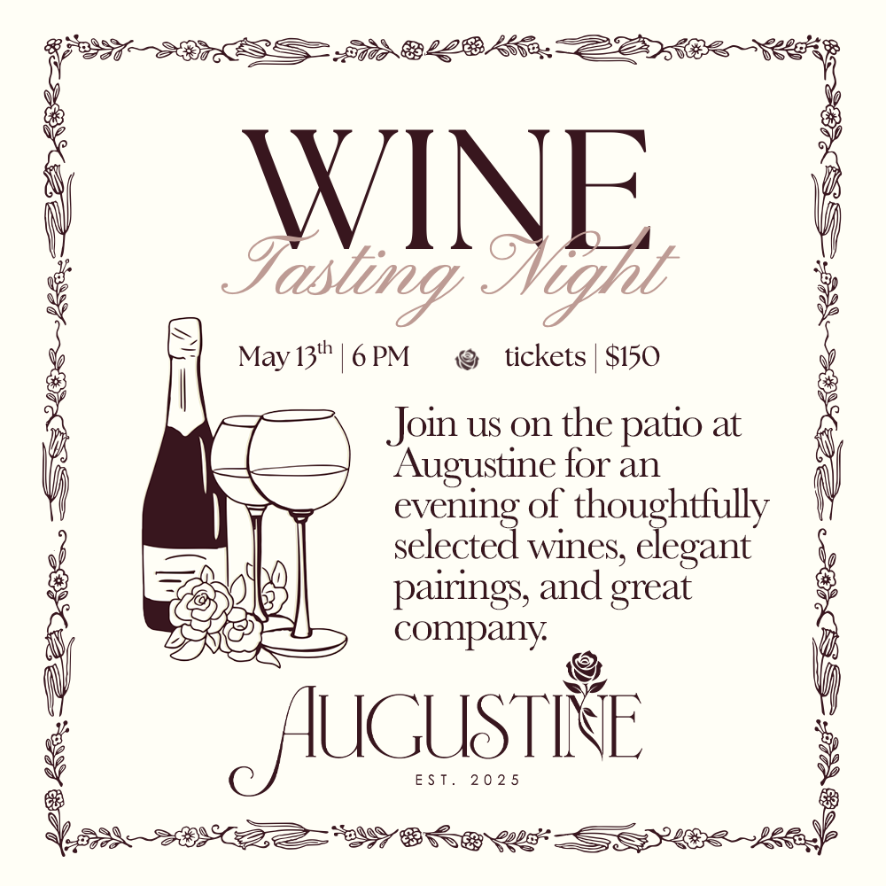 5/13 | Augustine - WINE Tasting Night